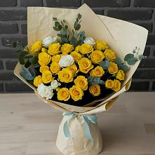 Букет цветов из:  Розы #REPLACE_PRED# Мацеста