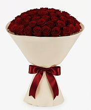 Букет 101 Бордовая роза Блэк Бакарра в Мацеста