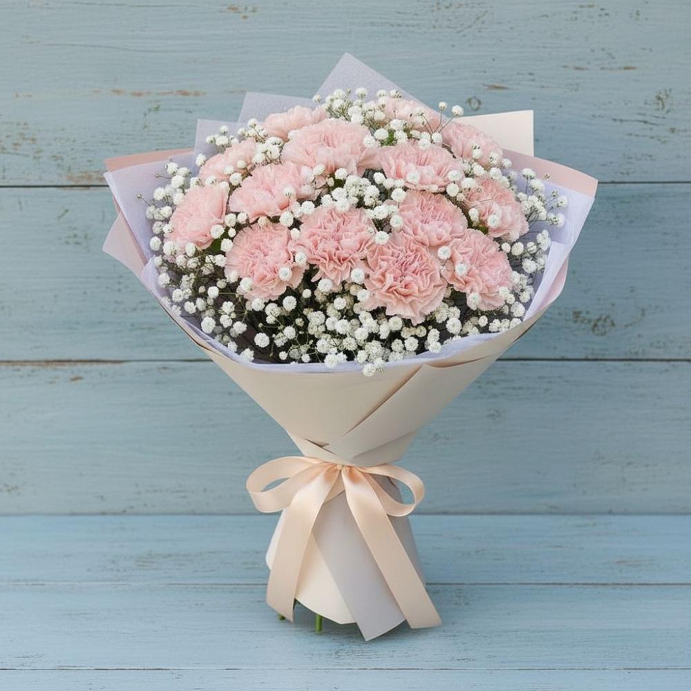 Букет цветов из: Гвоздики в Мацеста