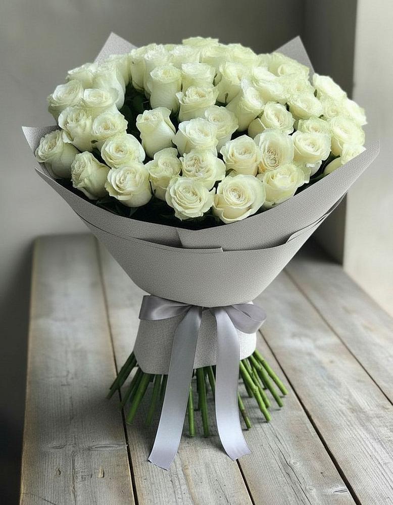 Букет 35 Белых роз в Мацеста
