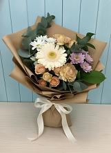 Букет цветов из:  Герберы и Хризантемы #REPLACE_PRED# Мацеста