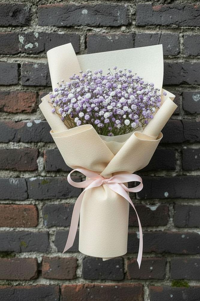 Букет цветов из: Гипсофила в Мацеста