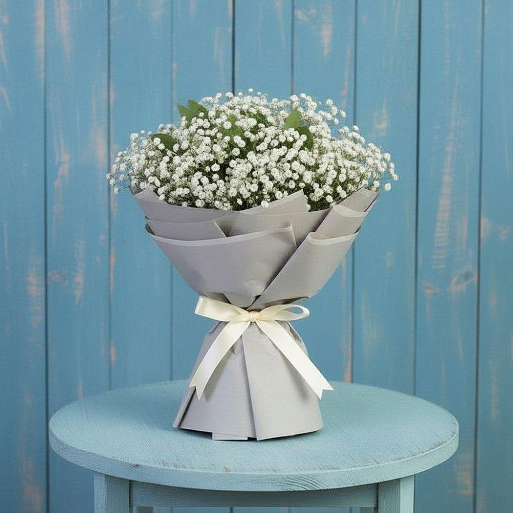 Букет цветов из: Гипсофила в Мацеста