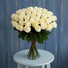 Букет 51 Белая роза Эдлесс Лав #REPLACE_PRED# Мацеста