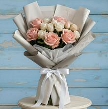 Букет цветов из:  Розы #REPLACE_PRED# Мацеста
