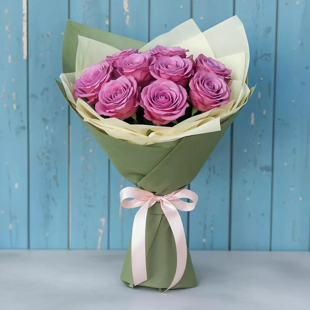 Букет Розы Фёрст Леди в Мацеста