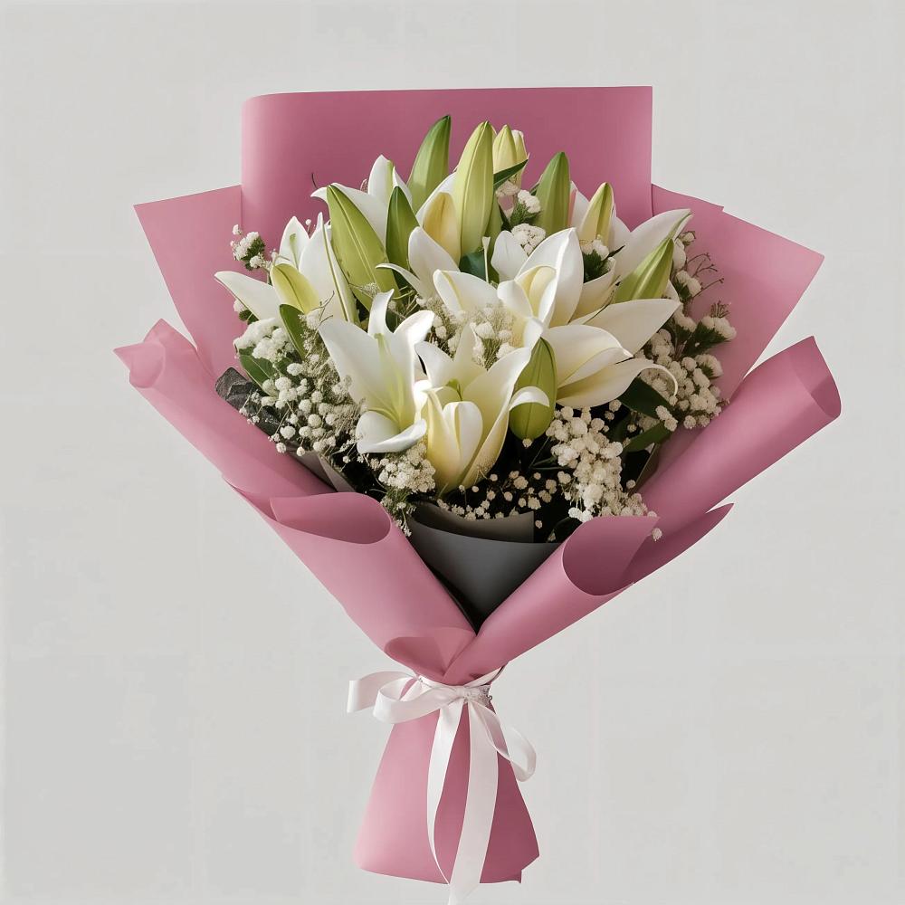 Букет цветов из: Лилии в Мацеста