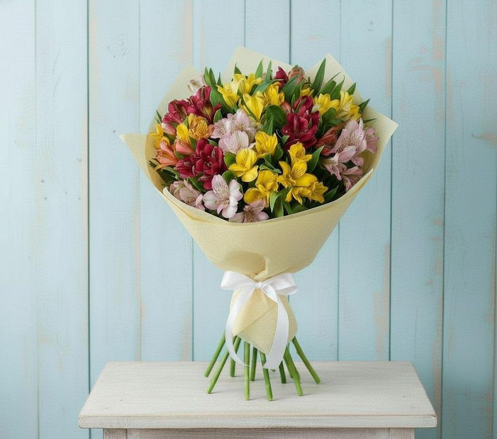 Букет цветов из: Альстромерии в Мацеста